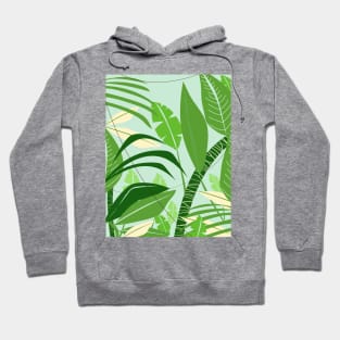 Vintage Leaf Pattern Hoodie